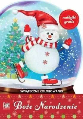 Obrázek produktu pro Vánoce. Vánoční omalovánky