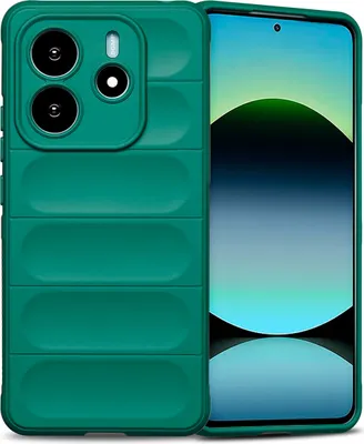 Produktbild von imoshion EasyGrip Backcover Xiaomi Redmi Note 14 (5G) - Dunkelgrün