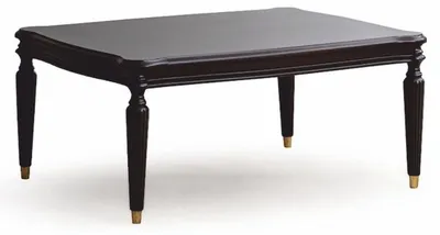 Immagine prodotto di Tavolino da caffè in stile barocco "Casa Padrino", lussuoso, color marrone scuro/oro, 105 cm - Arredamento in stile barocco