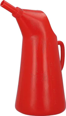 Produktbild von Messbecher aus Polyethylen 5000 ml mit festem Auslauf
