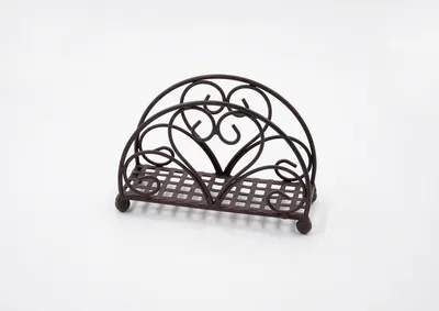 Produktbild von Serviettenhalter Metall braun Landhausstil