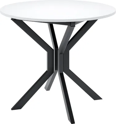 Produktbild von Masseno ESSTISCH LUCA M 90 cm - 130 cm / 90 cm x 77 cm Ausziehbar Rundtisch, Esszimmertisch, Küchentisch, Modern Design