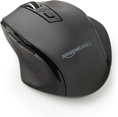 Obrázok produktu pre Ergonomická bezdrôtová USB myš s laserovým senzorom, 2,4 GHz, nastaviteľné DPI 600-3600, 6 tlačidiel, určená pre pravákov, presné ovládanie, pre počítač a notebook