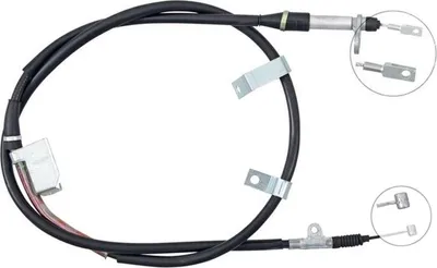 Produktbild von A.B.S. Handbremsseil Seilzug Feststellbremse für NISSAN Pathfinder III (R51) Hinten Rechts K14143