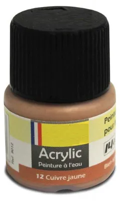 Produktbild von Heller 9012 -  Peinture Acrylic 012 cuivre jaune, 12ml - Neu