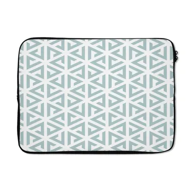 Produktbild von MuchoWow® Laptop Hülle 14 ZollDesign - Geometrie - Muster - Dreieck Laptoptasche - Laptoptasche - Stoßsicher - Schutzhaube