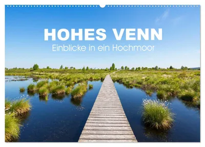 Productafbeelding van HOHES VENN - Een kijkje in een hoogveengebied (wandkalender 2027, formaat DIN A2, liggend), CALVENDO maandkalender