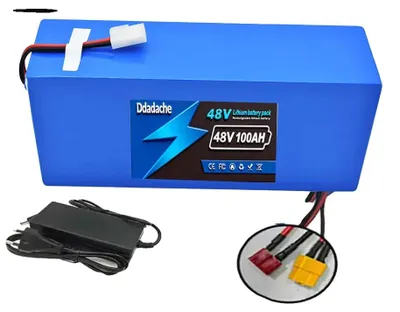 Obrázok produktu pre Lítiová batéria, kapacita 100 Ah, inteligentný systém riadenia batérie (BMS), nabíjačka XT60-T, model X1