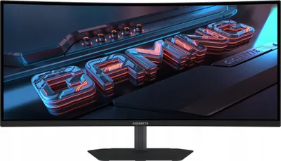 Obrázok produktu pre GIGABYTE G34WQC2, 86,4 cm (34"), 3440 x 1440 px, UltraWide Quad HD, LED, 1 ms, Čierna