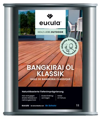 Produktbild von Eukula Bangkirai Öl Klassik, 1 Liter