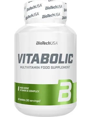 Immagine prodotto di BioTech USA VitaBolic 30 compresse / Multivitamine / Multivitaminico sportivo con un maggior contenuto di vitamina b