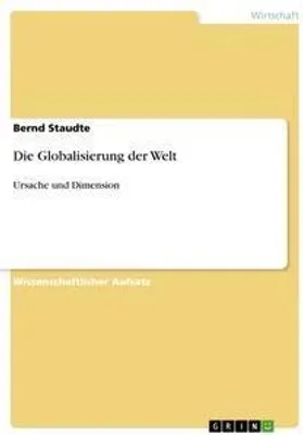 Produktbild von Die Globalisierung der Welt