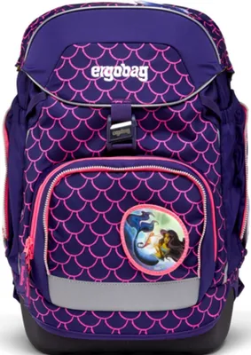 Produktbild von Ergobag Pack Schulrucksack Set (6-tlg.) Perlentauchbär
