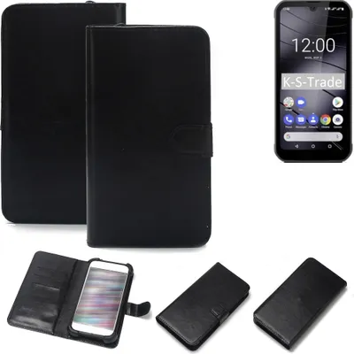 Produktbild von K-S-Trade Handyhülle Schutzhülle kompatibel mit Gigaset GX290 Handy Schutz Hülle Handyhülle Bumper schwarz 1x