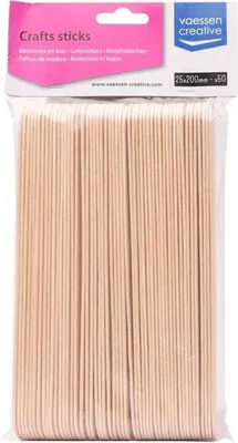 Produktbild von Vaessen Creative | Eisstiele 25x200mm 50pcs