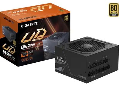 Produktbild von Gigabyte UD850GM 850W PG5 V2 (GP-UD850GM PG5 V2) - Netzteil  schwarz