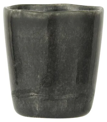 Produktbild von IB Laursen Eierbecher DUNES Schwarz ANTIQUE BLACK Keramik Geschirr 45 ml