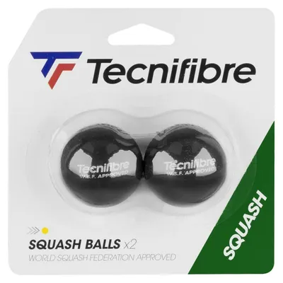 Produktbild von Squashbälle Gelber Punkt 2er Set Tecnifibre TF Ball Yellow Neu