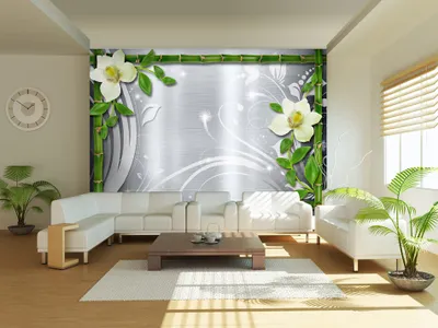 Immagine prodotto di Carta da parati in tessuto non tessuto, motivo floreale astratto, dimensioni 400x280 cm – Carta da parati moderna, ideale per camere da letto, decorazione murale, corridoi, uffici. Codice prodotto: 10110905-125