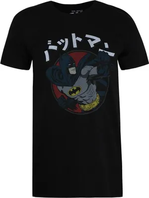 Immagine prodotto di Batman - Maglietta "Gotham City" da uomo TV756 (XL) (Nero/Grigio/Bianco)