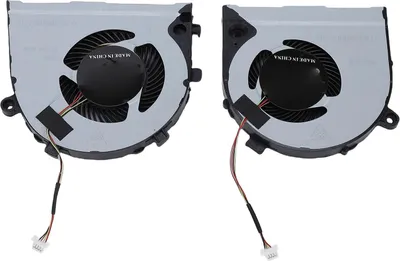 Obrázek produktu pro Náhradní chladicí ventilátor CPU a GPU pro herní notebook Dell G3 15 3579 Kovový DC 2,5W 4 pinový ventilátor pro notebook 0GWMFV 0TJHF2