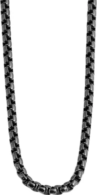 Produktbild von "Relesse" Veneziakette, Edelstahl, schwarz, Stärke 3mm