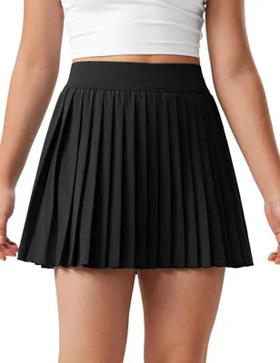 Zdjęcie produktu dla Spódniczka sportowa z szortami, idealna do szkoły, na tenis i na zajęcia sportowe, z kieszeniami