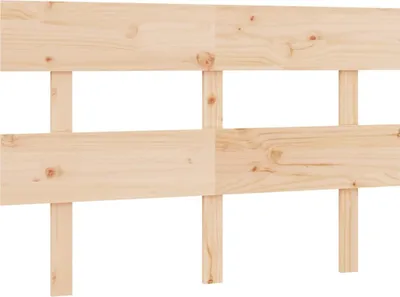 Image de vidaXL Tête de lit 124x3x81 cm pin massif