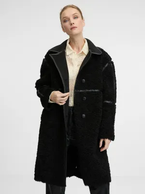 Produktbild von Orsay Schwarzer Damenmantel 1000979660000__XXL