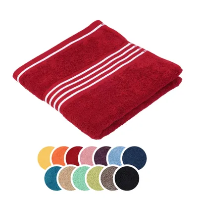 Produktbild von liebling Handtuch Baumwolle, Serie Santos, 500 gr. / m², 50 x 100 cm, , 60 Grad, saugstark, schnelltrocknend, Farbe: rot