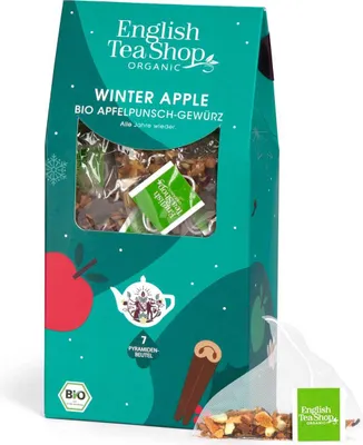 Produktbild von ETS - Apfel Punsch Gewürz "Winter Apple", BIO, 7 Pyramiden-Beutel