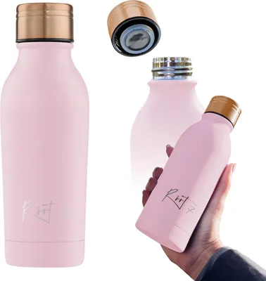 Obrázok produktu pre Root7 - Termofľaša 350 ml OneBottle - udrží nápoje teplé až 20 h a studené až 30 h, dvojstenná izolácia, nepriepustná, bez BPA - termo fľaša Ružová