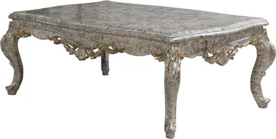 Image de Luxe Table de salon Table basse Table d'appoint classique Table de rangement