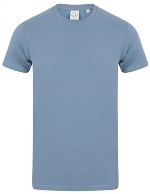 Produktbild von SF Men SF121 | Herren Feel Good Stretch T / Moderner, langer Schnitt - Farbe: Stone Blue - Größe: XXL