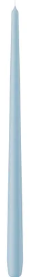 Produktbild von Spitzkerzen durchgefärbt Hellblau 400 x Ø 25 mm, 6 Stück