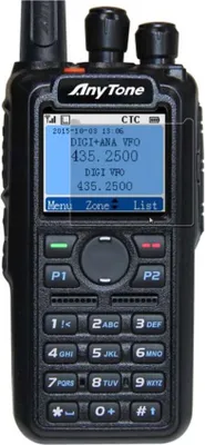 Produktbild von 3x Schutzfolie Anytone AT-D878UV Plus Antireflex Displayschutzfolie Antifingerprint