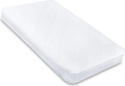Obrázek produktu pro Dětská matrace 83x50 cm - komfortní matrace do kolébky, společného spaní, kočárku a cestovní postýlky s ochranou proti vlhkosti