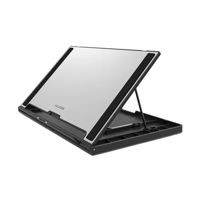 Produktbild von Verstellbarer Ständer, Aluminiumlegierung, 281,8 * 184,3 mm, Dicke: 11 mm, Verstellbarer Winkel: 20-60 Grad, Nettogewicht: 557 g