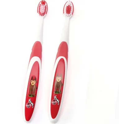 Produktbild von 1. FC Köln Zahnbürste 2er Set für Kids