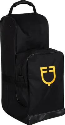 Produktbild von Equestro Stiefel- Und Helmtasche Schwarz  Schwarz One Size