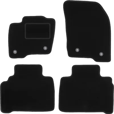 Immagine prodotto di Tappetini in velluto nero per: Ford S-MAX MK2 Minivan (dal 2015)