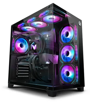 Produktbild von Vibox III-466 Gaming PC - Intel Core i7 12700KF 5,0 GHz - Nvidia RTX 5070 Ti 16 GB - 32 GB RAM - 1 TB NVMe M.2 SSD - Windows 11 - WiFi 6 + Bluetooth 5.4