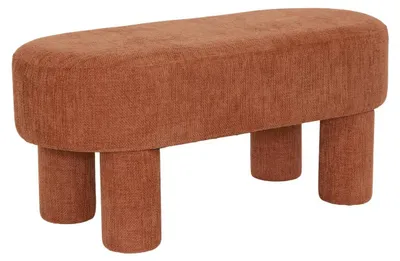 Produktbild von Orska-sitzbank, oval, 1-sitzer, orange - Atmosphera créateur d'intérieur