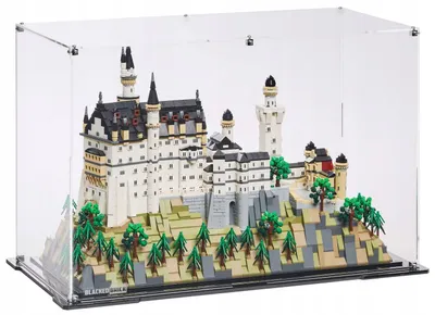Image de Vitrine noire pour LEGO® 21063 Architecture – Château de Neuschwanstein