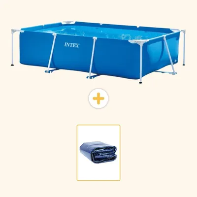 Produktbild von Rechteckiger Frame Pool - 300x200x75 cm - 2-teilig S21253