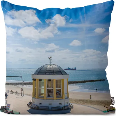 Produktbild von VOID Borkum  Kissenbezug Kissenhülle Deko Polyester Dekoration Garten Dekokissen