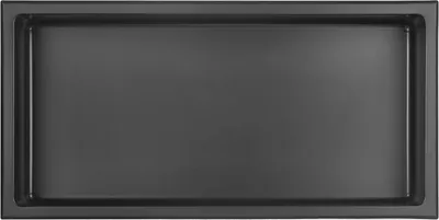 Produktbild von Wandnische aus Edelstahl 30 x 90 cm (schwarz)