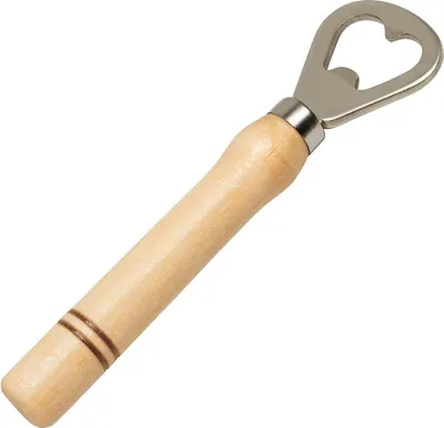 Image de Tire-bouchon avec poignée en bois | ouvre-bouteille | ouvre-bière | ouvre-manuel | poignée en bois | ouvre en métal