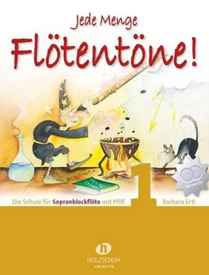 Produktbild von Lehrbuch Blockflöte Sopran Griffschule Übungsbuch - Mit 2 CDs - ISBN 9783940069757 - Anfänger - Für Kinder und Erwachsene