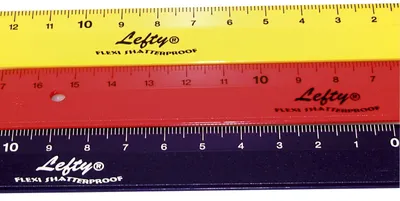 Zdjęcie produktu dla KUM® 201.21.29 Linijka Flexi-Lefty - 17 cm, kolorowy